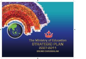 ministry of education strategic plan