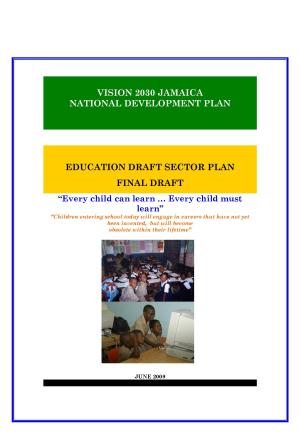 national education strategic plan jamaica